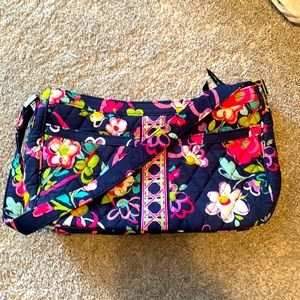 Vera Bradley Floral Ribbon Shoulder Bag